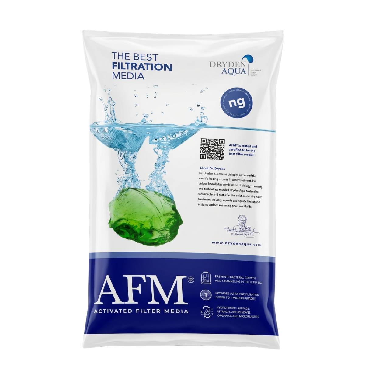 สารกรองแก้ว SWISS THAI WATER SOLUTION AFM เกรด 3 ขนาด 25กก._1